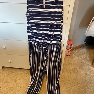 Tank top and long pant jumper